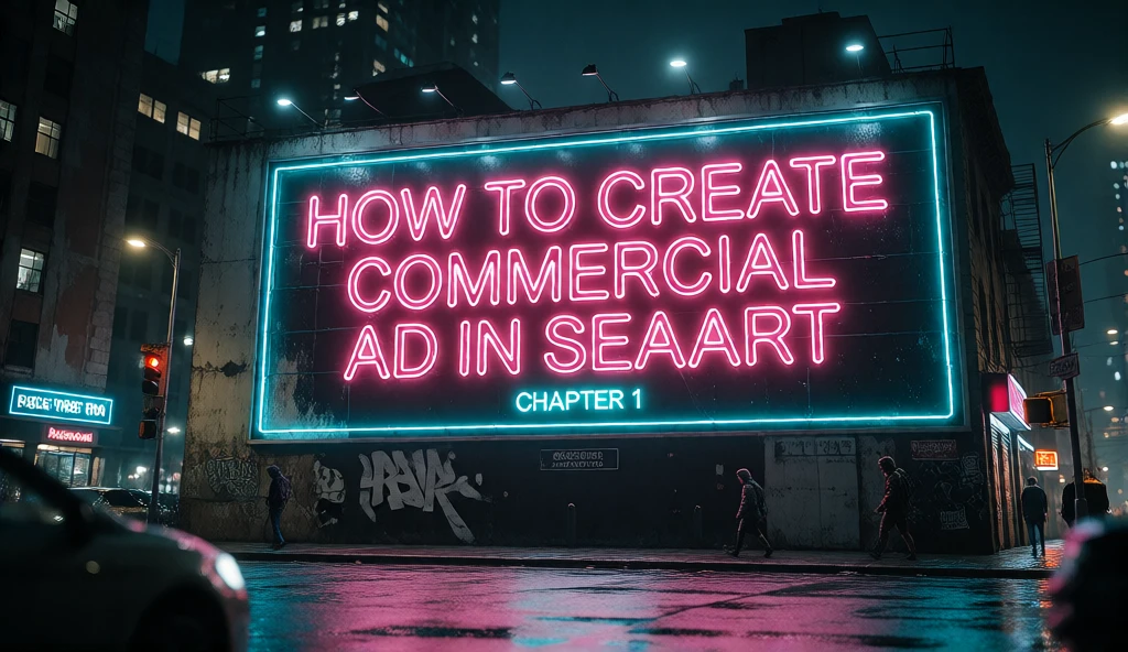 SeaArt Practical Tutorial: How to Make Commercial Advertisements
