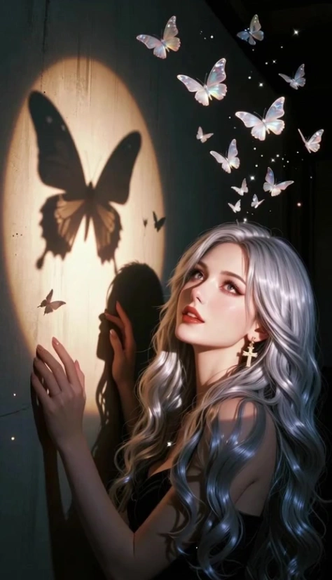 Beyond the Shadows 🌘: Butterfly Fantasy 🦋
