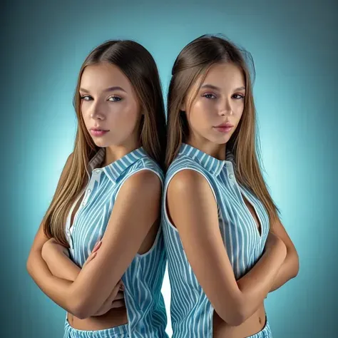 TWIN Face Fusion with Celebrity Look
