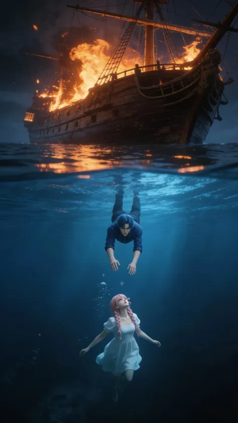 Cinematic Rescue Scene Generator