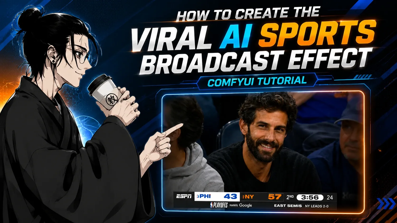 ComfyUI Tutorial: The Viral AI Sports Broadcast Effect
