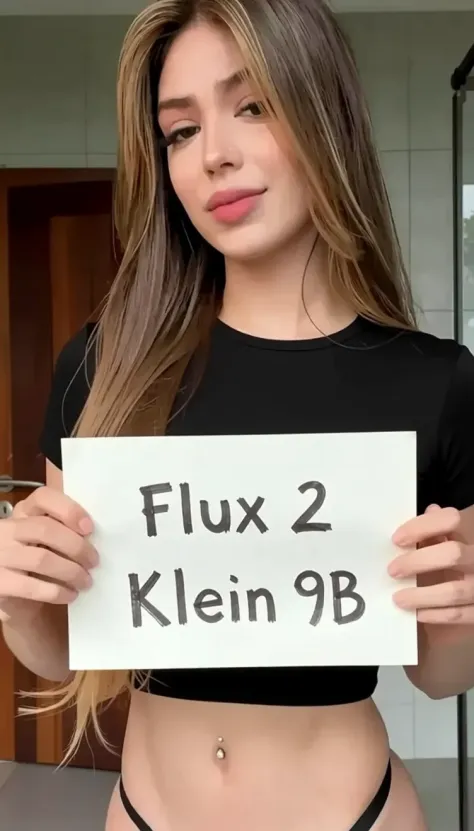 Klein 9B Uncen. (Быстрое редактирование изображений)