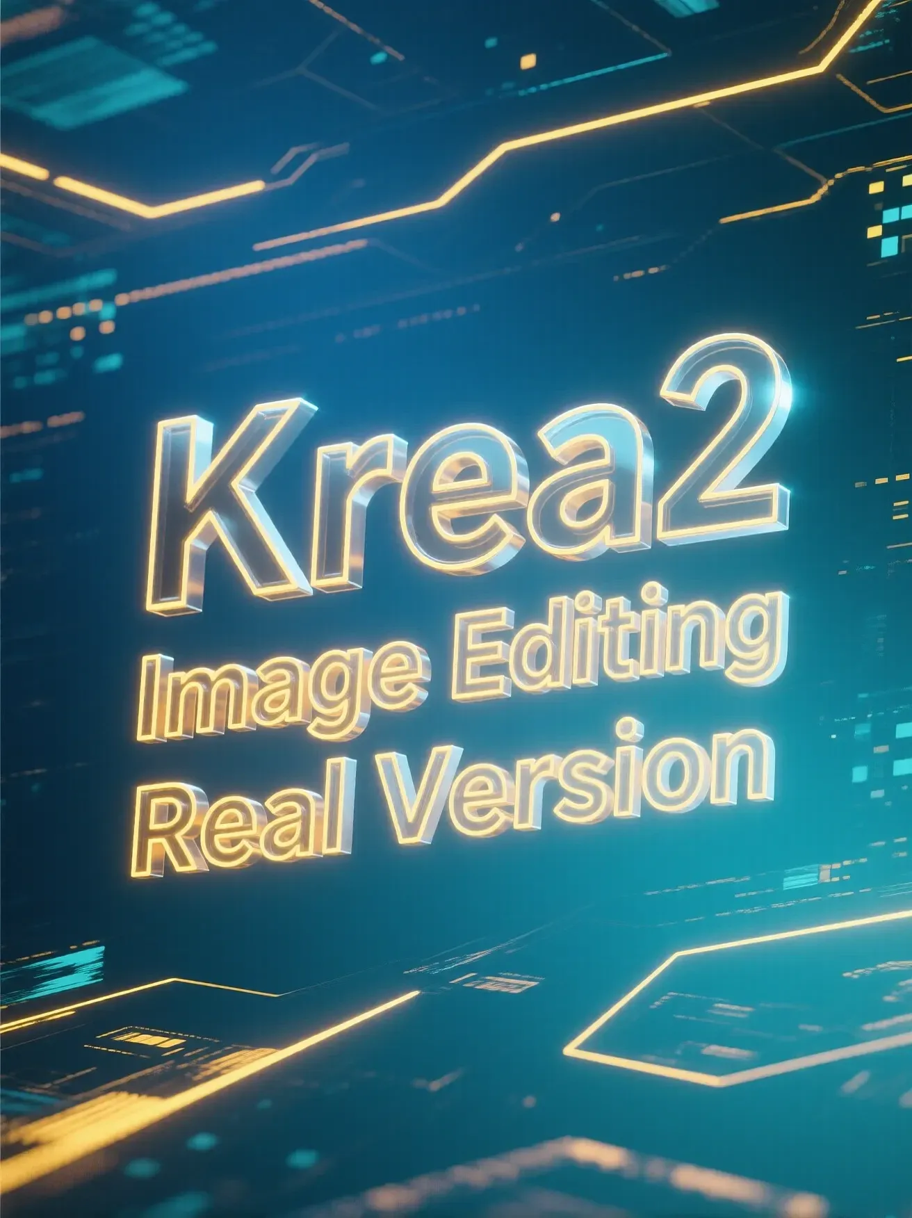 Krea2 - Image Editing Turbo AIO.