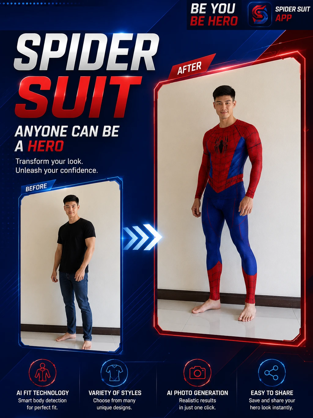 Traje de Aranha 🕷️