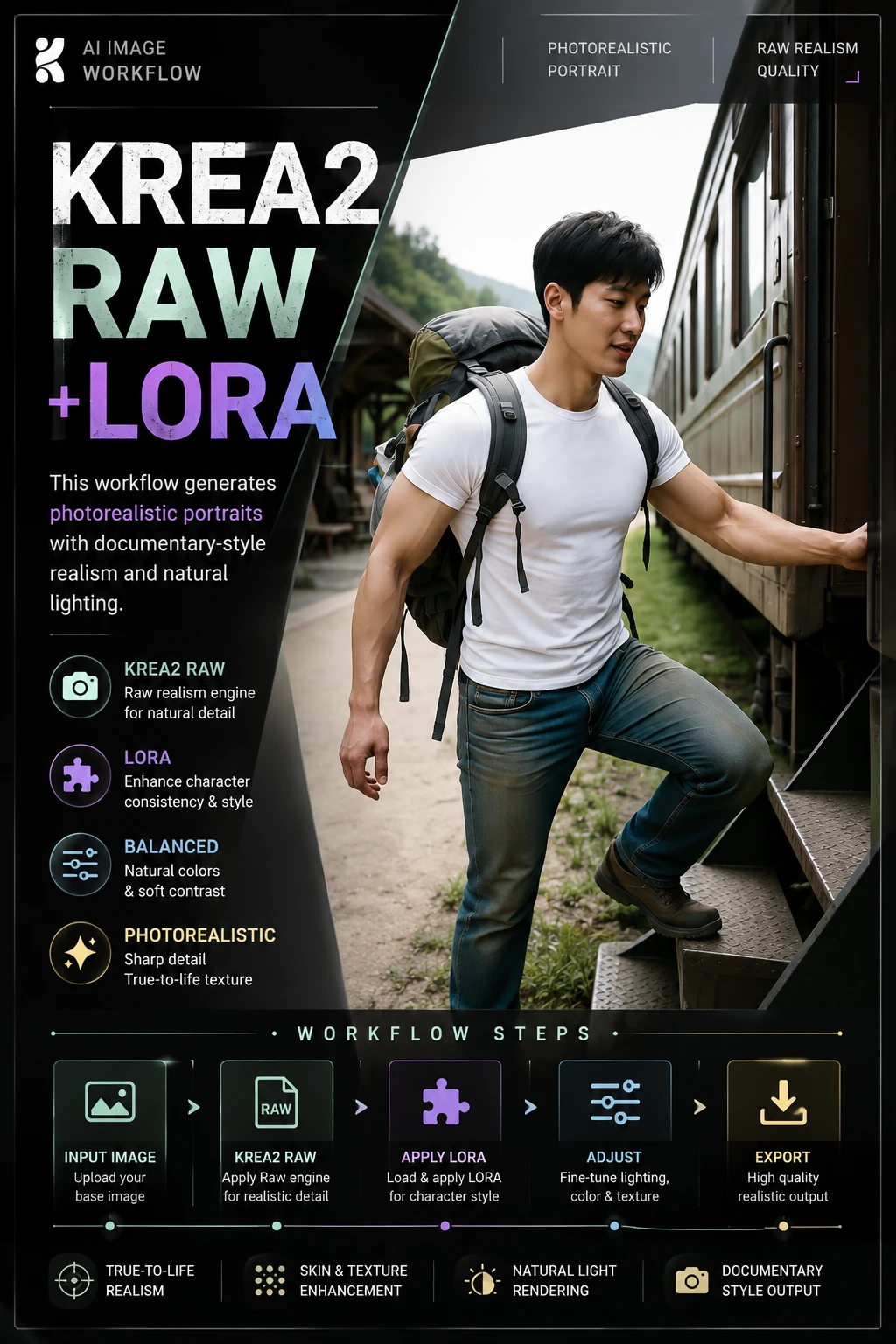 Krea2 Raw + LORA