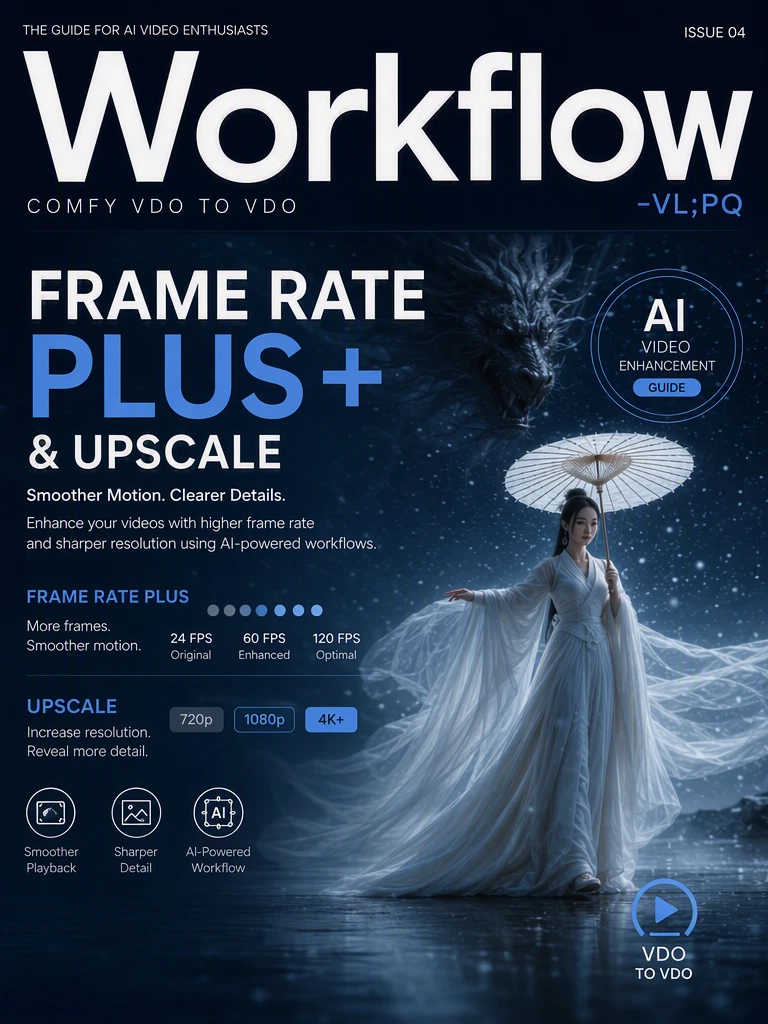 FRAME RATE PLUS & UPSCALE